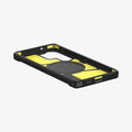 ACS08964 ACS09008- Galaxy S25 Ultra Case Tough Armor AI (MagFit) in Black showing the inner, partial side and bottom of a case