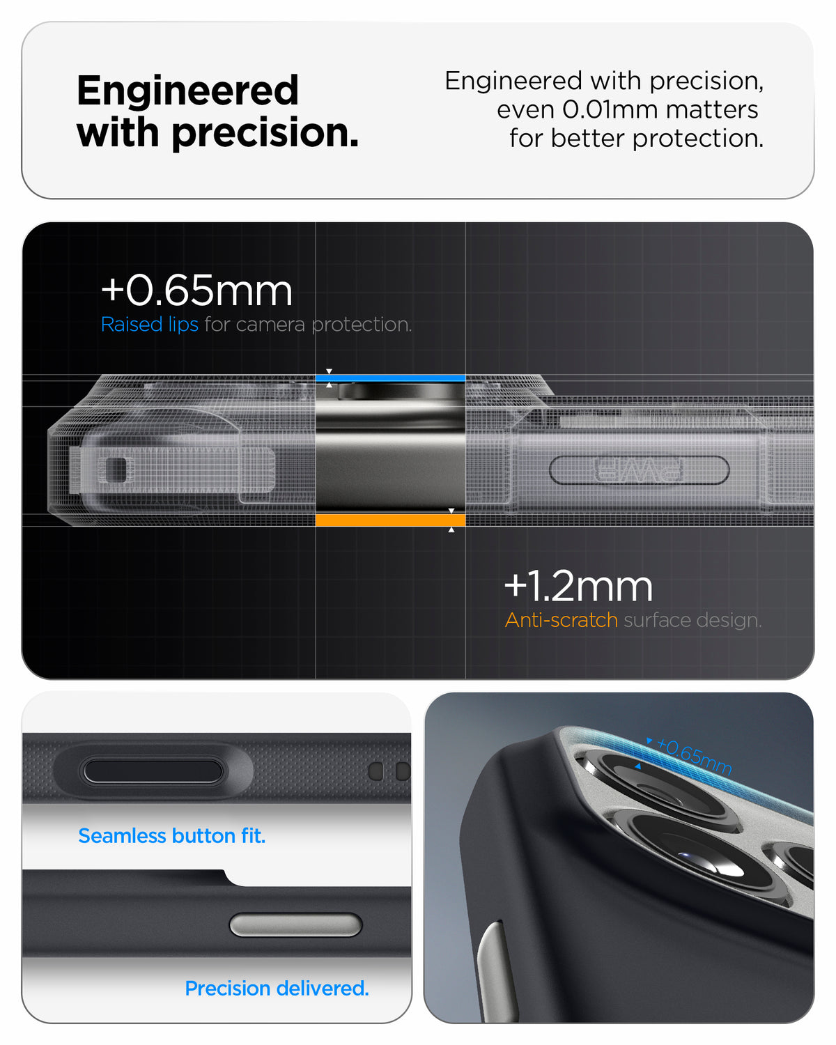 ACS09915 - iPhone 17 Pro Max Case Nano Pop (MagFit) in black sesame 