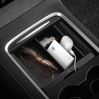 Tesla Model 3/Y - Sliding Centre Console Organiser Tray