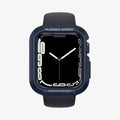ACS02224 - Apple Watch Series (Apple Watch (45mm)) Case Rugged Armor in navy blue showing the front